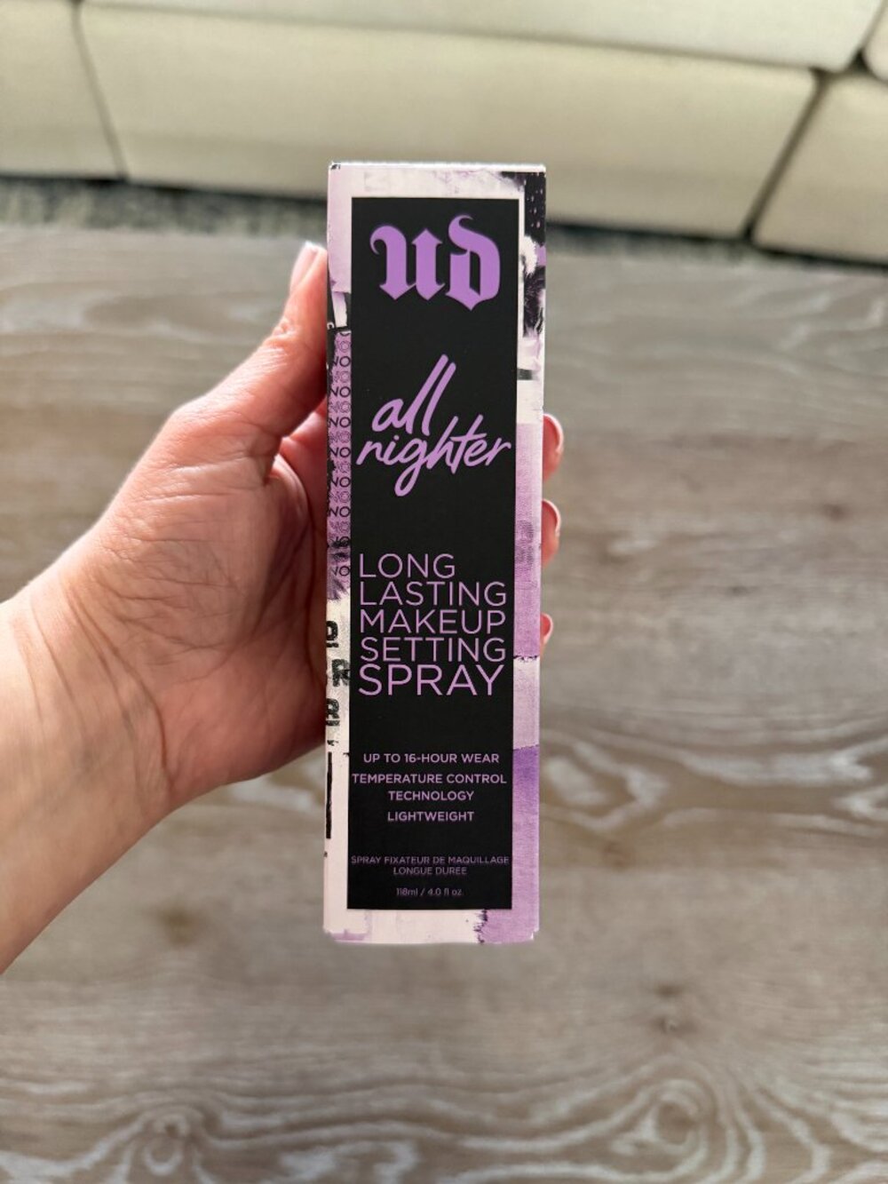 NEW IN BOX UNOPENED Urban Decay All Nighter long lasting makeup setting spray